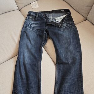 Buffalo David Bitton Dark Blue Relaxed Jeans